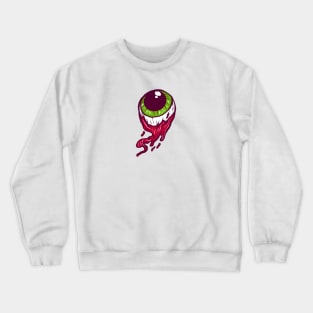 Flying Eyeball Melted Crewneck Sweatshirt